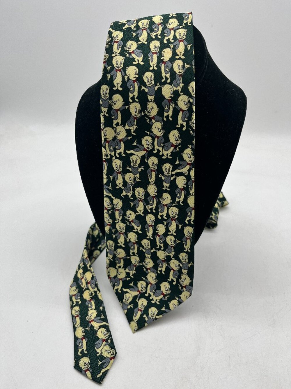 Vintage 1990's Dafi Coordi Porky Pig Necktie